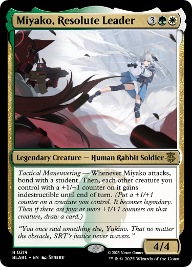 Miyako, Resolute Leader